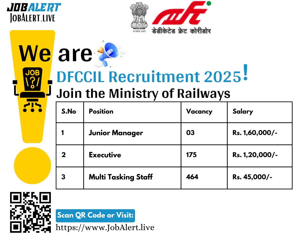 DFCCIL Recruitment 2025